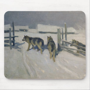 Wolfs vinternatten, c.1910 musmatta
