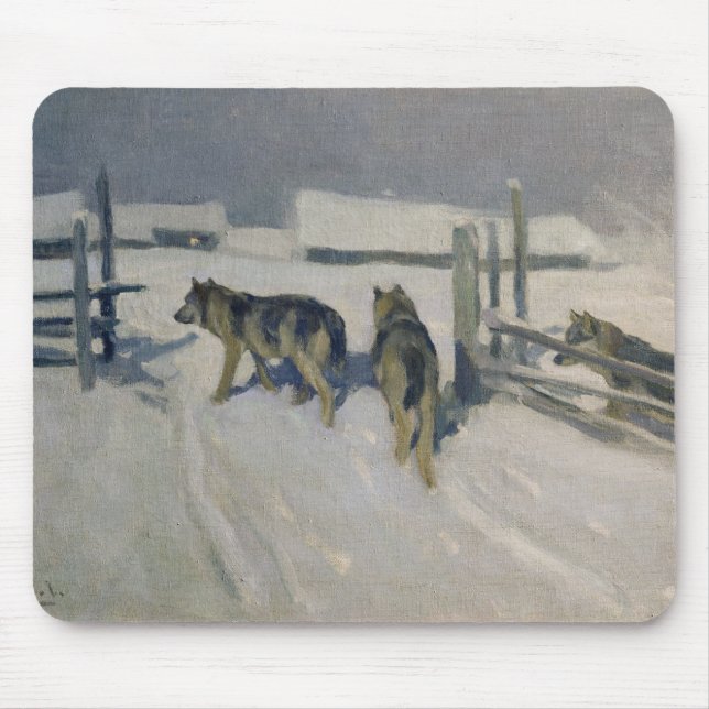 Wolfs vinternatten, c.1910 musmatta (Framsidan)