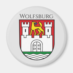 Wolfsburg jackar av arm, Tyskland Magnet