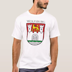 Wolfsburg jackar av arm, Tyskland T-Shirt