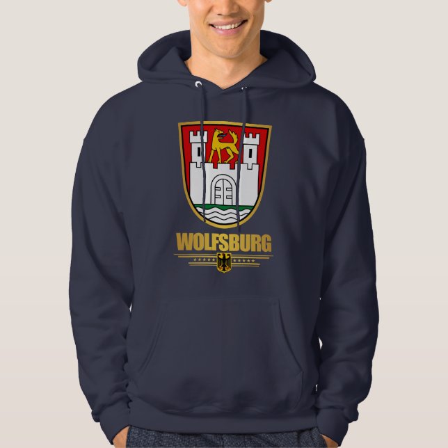 Wolfsburg Sweatshirt Med Luva (Framsida)
