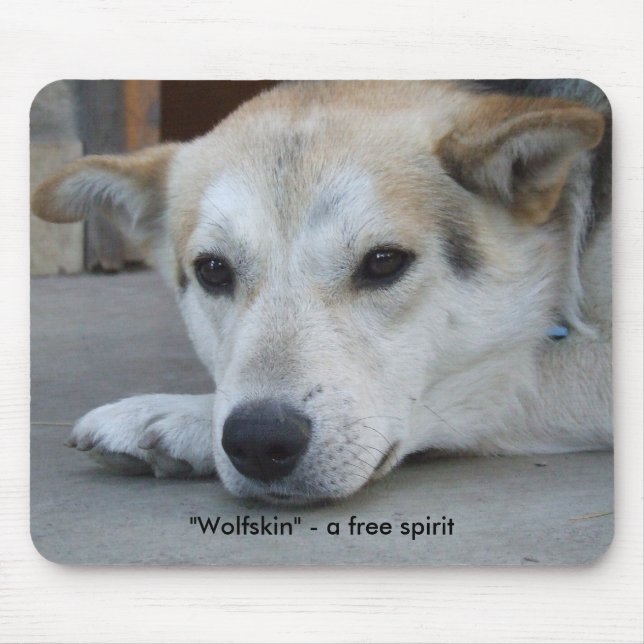 "Wolfskin" Mousepad Musmatta (Framsidan)