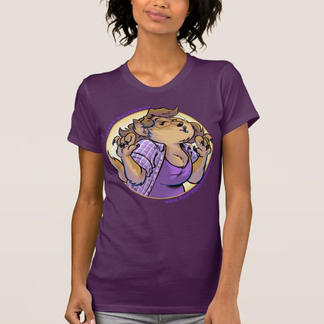 Wolfy Dee T Shirt (Framsida)