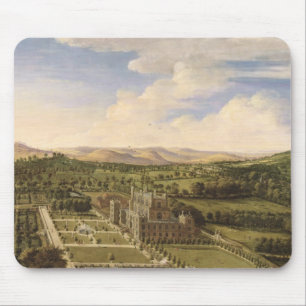 Wollaton Hall och Park, Nottingham, 1697 (olja på Musmatta
