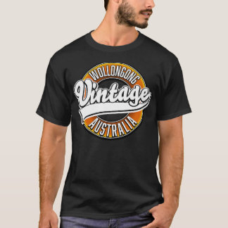 Wollongong australia vintage stil t shirt