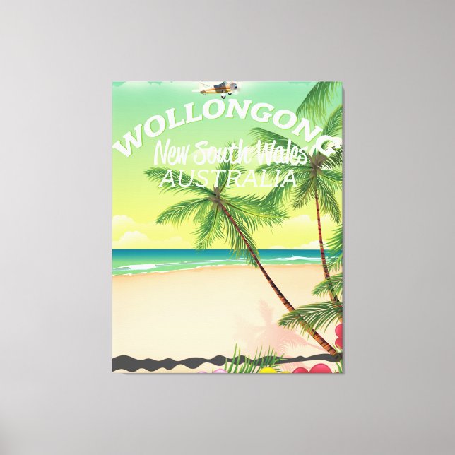 Wollongong New South Wales Australia Canvastryck (Framsida)