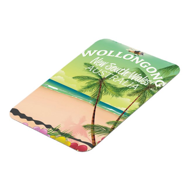 Wollongong New South Wales Australia Magnet (Vänstra Sidan)