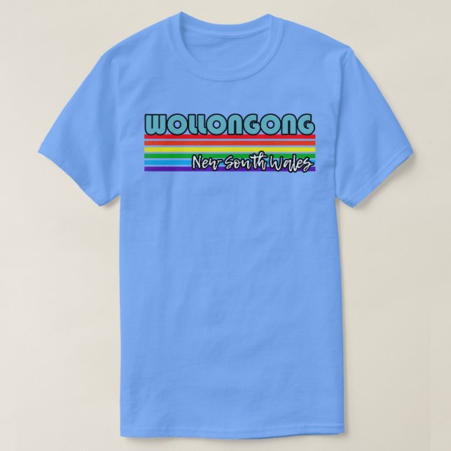Wollongong New South Wales Pride Wollongong LGBT G T Shirt (Design framsida)