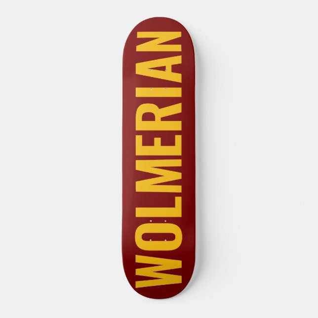 WOLMERIAN Skateboard (Framsida)