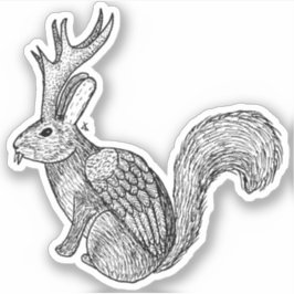 Wolpertinger Klistermärken