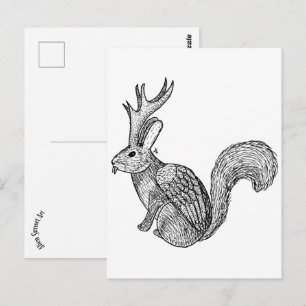 Wolpertinger Vykort