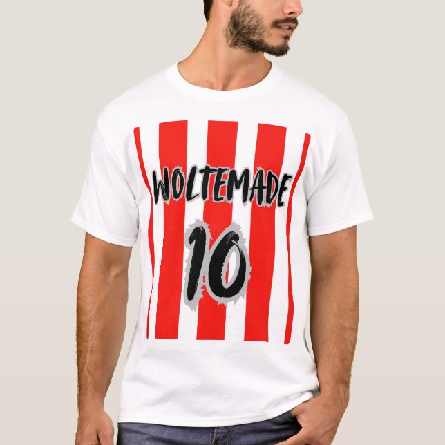 Woltemade 10 Sunderland t shirt Joke (Framsida)