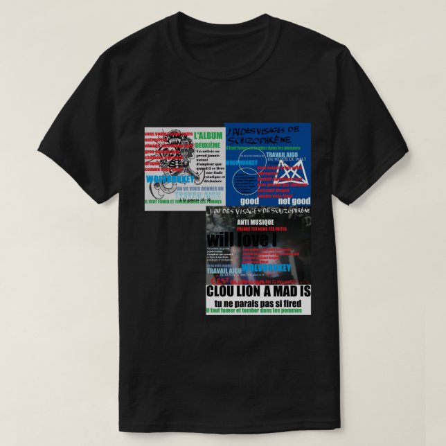 WOLVDONKEY T SHIRT (Design framsida)