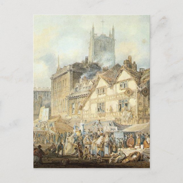 Wolverhampton, Stbudsdshire av William Turner Vykort (Framsida)