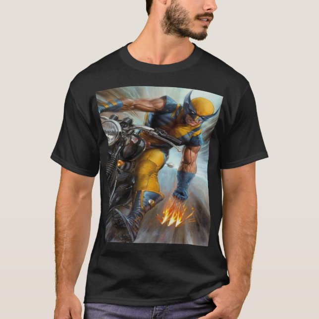 Wolverine – Adamantium Rush T Shirt (Framsida)