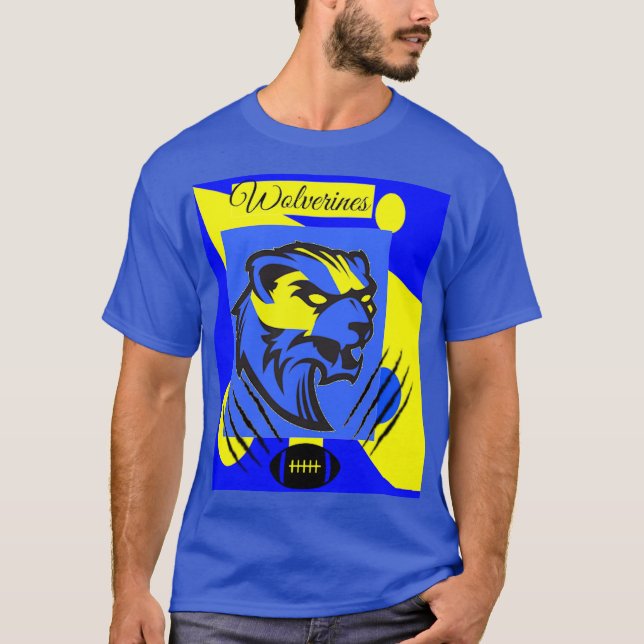 Wolverine design T-Shirt (Framsida)