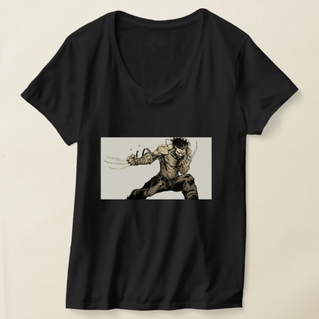Wolverine t-shirt  (Laydown)