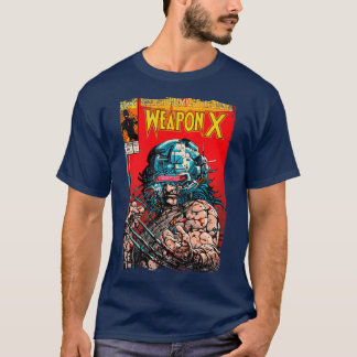 Wolverine Vintage Omslagspresent rolig T Shirt