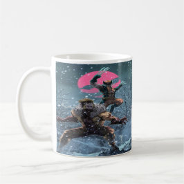 Wolverine vs Sabretooth - Epic X-Men Battle Kaffemugg