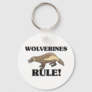 WOLVERINES härskar! Nyckelring