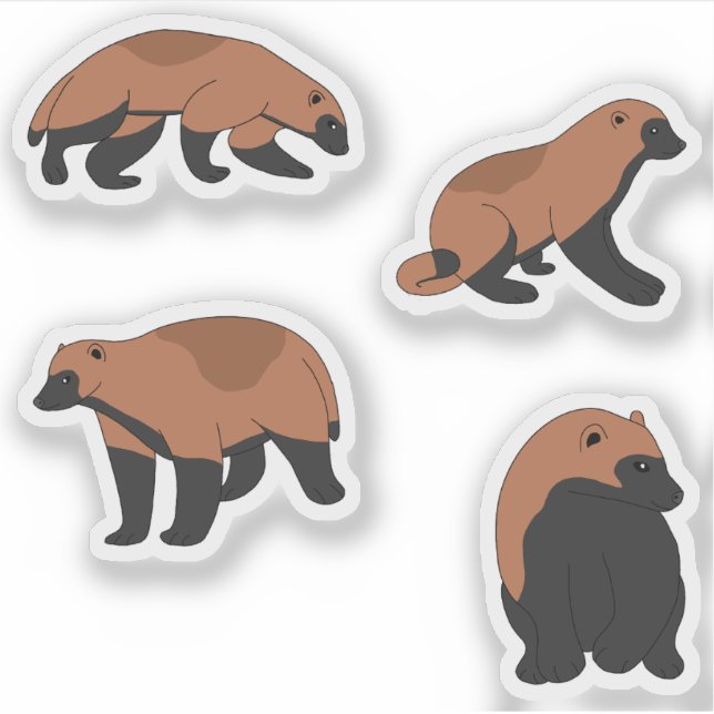 Wolverines Klistermärken (Framsida)