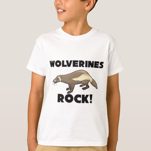 Wolverinessten Tee Shirt (Framsida)