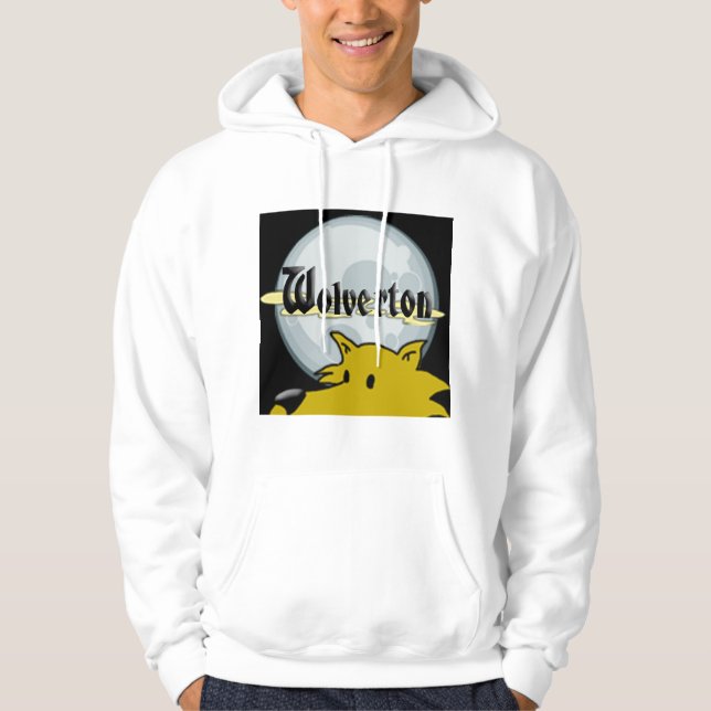 Wolverton Logo Men's Hoodie (Framsida)