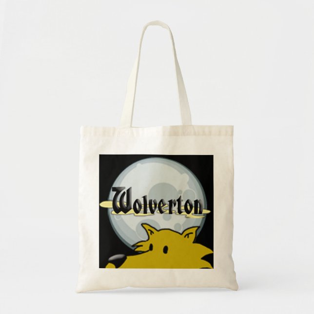 Wolverton Logo Tote Bag Tygkasse (Framsidan)
