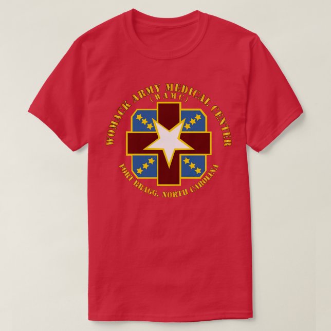 Womack Medical Center FBNC T Shirt (Design framsida)
