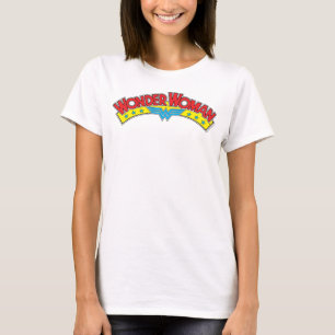 Woman 1987 Tecknad Bok Logotyp Tee Shirt