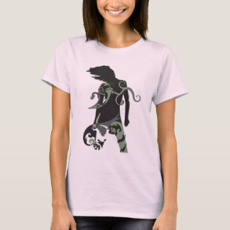 Woman Abstrakt Figur T-shirt