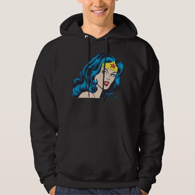  Woman Ansikte Sweatshirt (Framsida)
