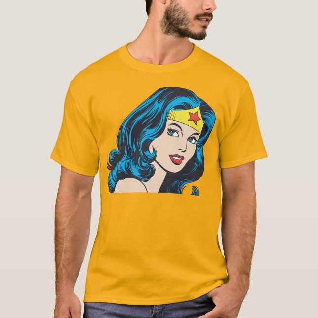 Woman Ansikte T Shirt (Framsida)