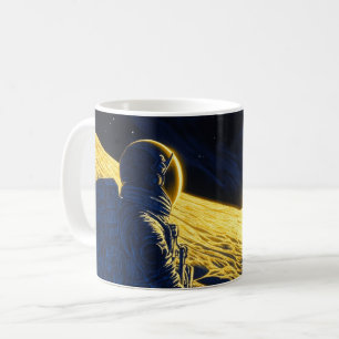 Woman Astronaut Kaffemugg