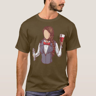 Woman Bartender T Shirt