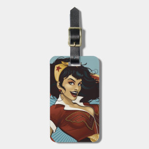Woman Bombshell Namn Graphic Bagagebricka