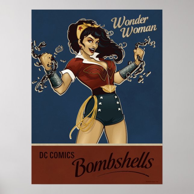  Woman Bombshell Poster (Framsidan)