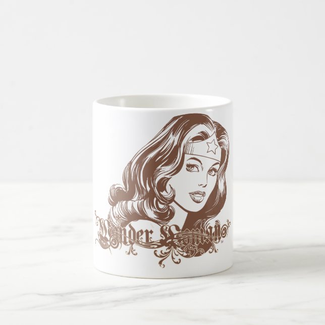  Woman Brown Kaffemugg (Center)