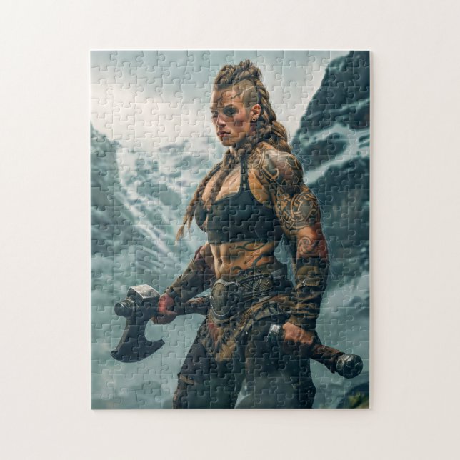 Woman Channeling-andan Pussel (Vertikal)