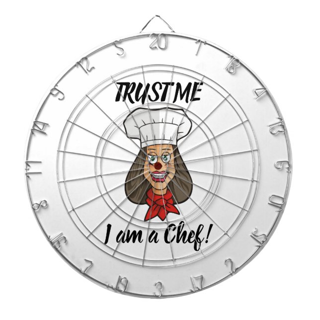 Woman Chef Darttavla (Framsidan)