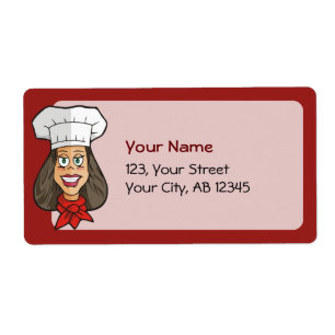 Woman Chef Fraktsedel