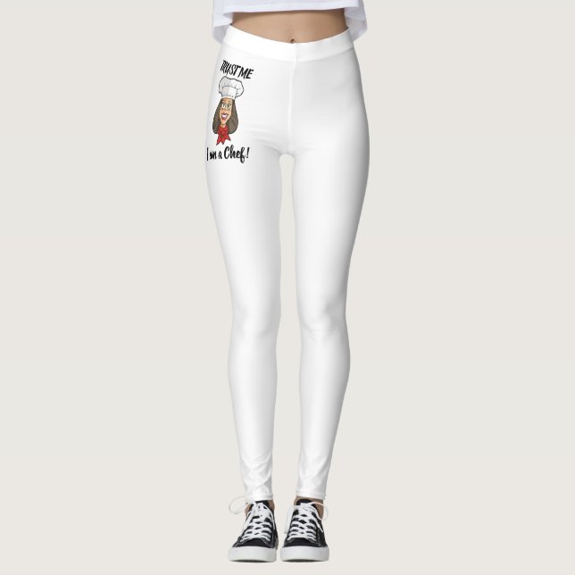 Woman Chef Leggings (Framsida)
