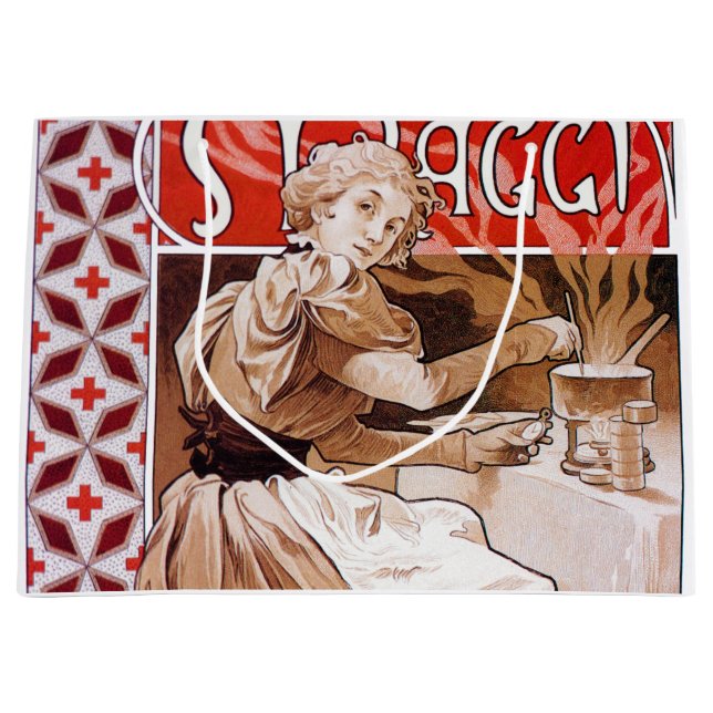 Woman Cooking, Alphonse Mucha (Framsidan)