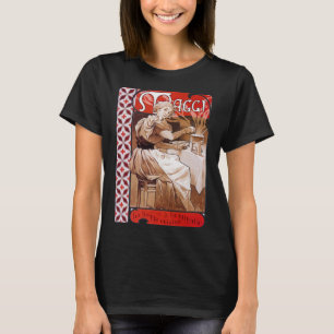 Woman Cooking, Alphonse Mucha T Shirt