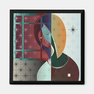 Woman Daydröm Magnet