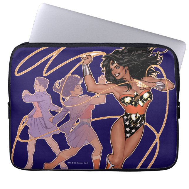  Woman Diana Prince Transformation Laptop Fodral (Framsidan)