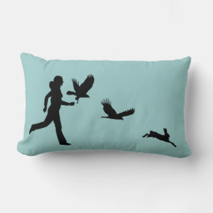 Woman Flies Harris Hawks Lumbarkudde