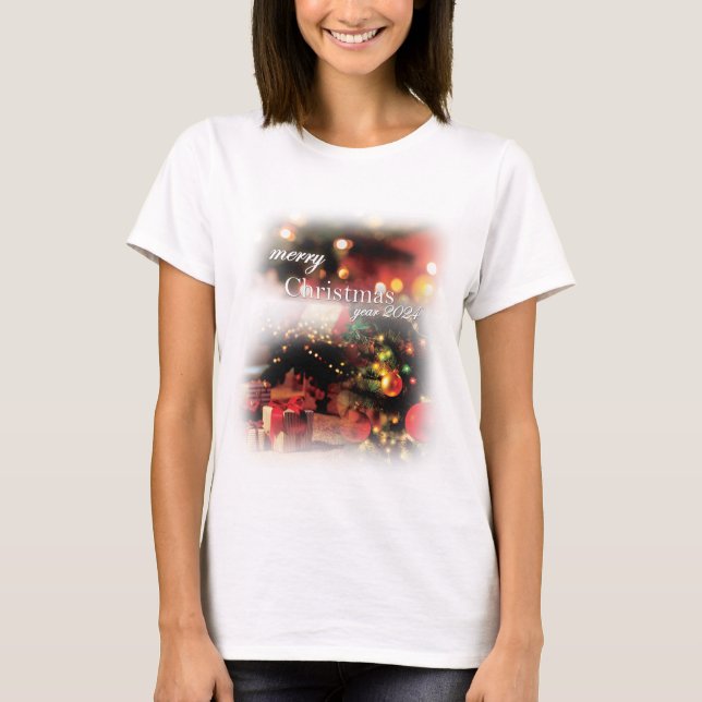 Woman God jul Shirt T (Framsida)