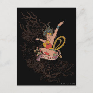 Woman Goddess Vykort