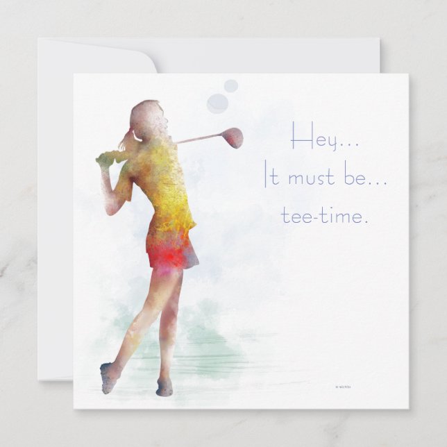 WOMAN GOLFER (Framsida)